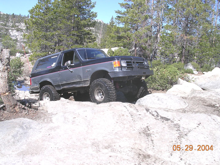 Dan caught up with us the second day.  here he is leaving Buck