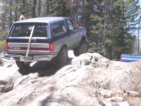 1994 Ford Bronco - this was the first time taking this bypass, and it was a lot of fun