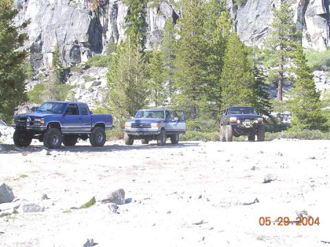 1994 Ford Bronco - on top of the hill