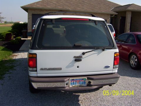 1987 Ford Bronco - back of my mom's car