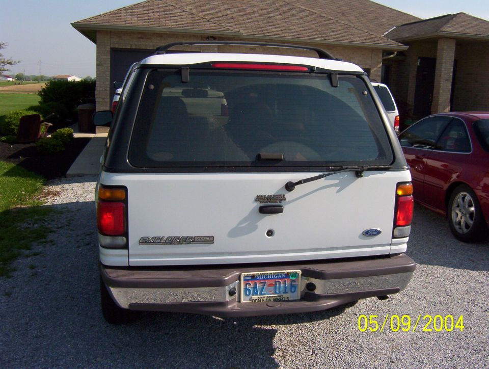 back of my mom's car