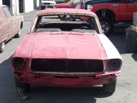 1967 Ford Mustang - looks sad