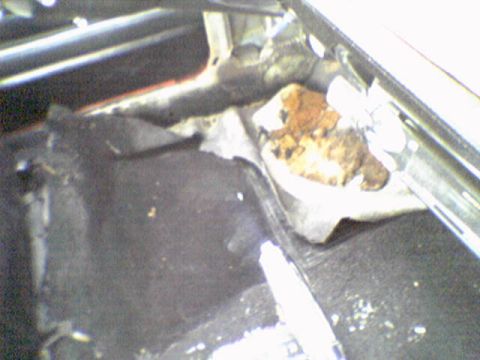 1967 Ford Mustang - floor pan being replaced.I want no rust anywhere