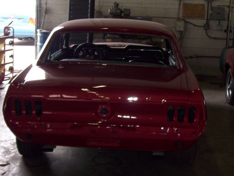 1967 Ford Mustang - PAINTED! new color makes for a great lookin rear