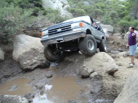 1989 Ford Bronco - rocking gate keeper