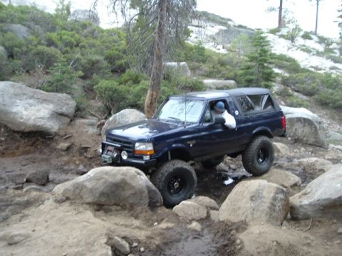 1989 Ford Bronco - damon showing me how its really done