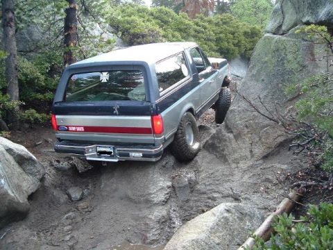 1989 Ford Bronco - just after gatekeeper