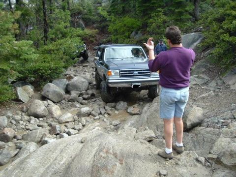 1989 Ford Bronco - me on walker hill