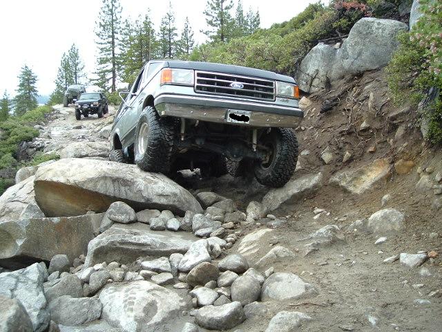 me above ellis creek, where we camped for the first nite