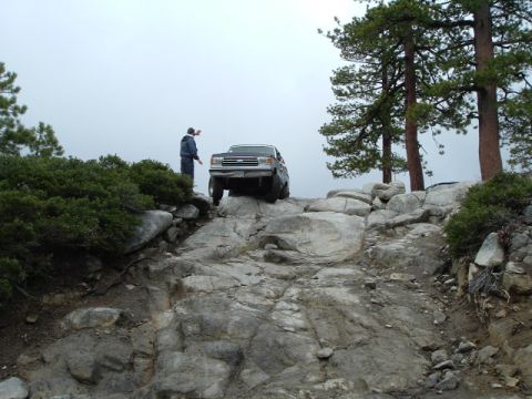 1989 Ford Bronco - me coming down million dollar hill