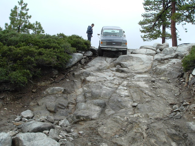 wet brakes + steep hill = not fun + pucker