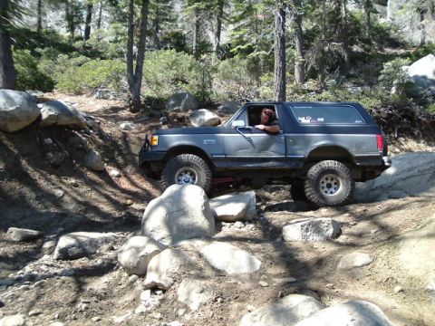 1989 Ford Bronco - dan in the big sluice