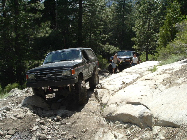 getting dan up cadillac hill was a chore since he couldn't reverse