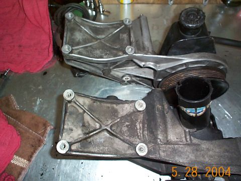 1992 Ford Bronco - So here they are side by side, the most noticeable difference is the C2 resevoir is much smaller than the Saginaw, and it's also made of pl…