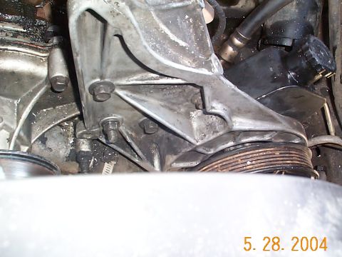 1992 Ford Bronco - Reinstall the bolts on the front of the bracket.