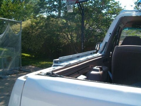 1996 Ford Bronco - Cut part of bronco top where it bolts to the body