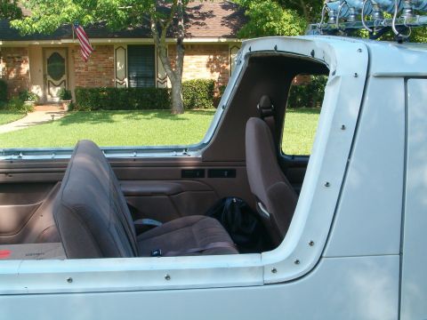 1996 Ford Bronco - Cut Top w/ Snaps installed