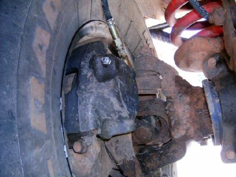 1978 Ford Bronco - Caliper and Flex hose from 1978 Thunderbird
