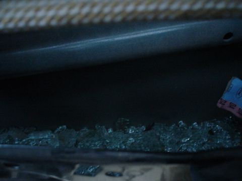 1993 Ford Taurus - ohh wait. there's still glass in the door.