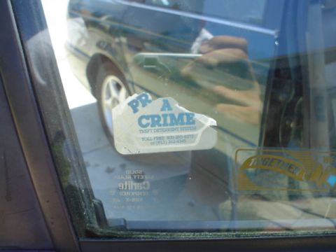 1993 Ford Taurus - almost done removing it..