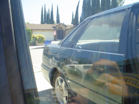 1993 Ford Taurus - razor blades work wonders