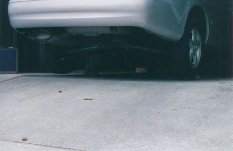 2000 Ford Taurus - Just 1" off the ground. No need to be in the stratosphere.