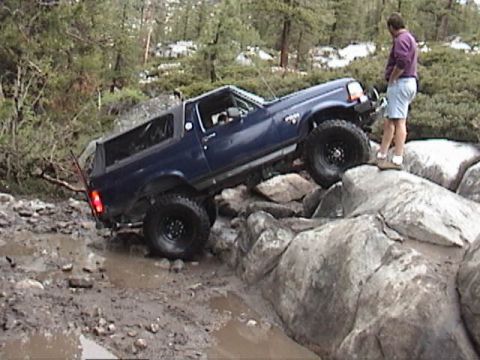 1997 Chevrolet C/K Pickup - Damon coming back down off Soup bowl