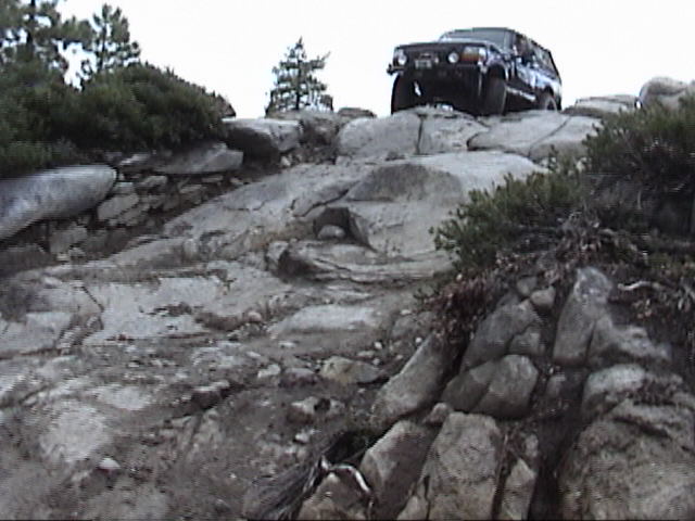 Damon at teh top of million dallor hill
