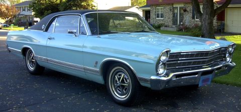 1967 Ford LTD - I think the '67 looks the best with the pointy hood and grille