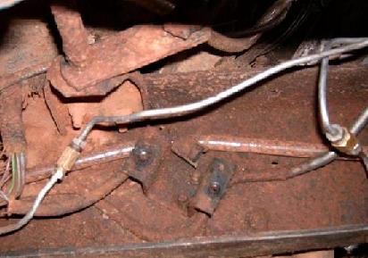 1978 Ford Bronco - Old valve gone