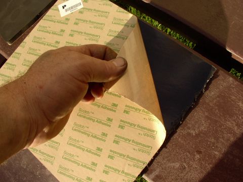 1986 Ford Bronco - Got this self adhesive 3M dense, spongy foam rubber really cheap. It should sound good behind each 6 1/2" mid range component door speaker.