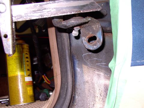1986 Ford Bronco - Hardened, peened over pins are no match for a carbon tipped Sawzall blade and Sawzall. I prefer this to eating sparks from the grinder and…