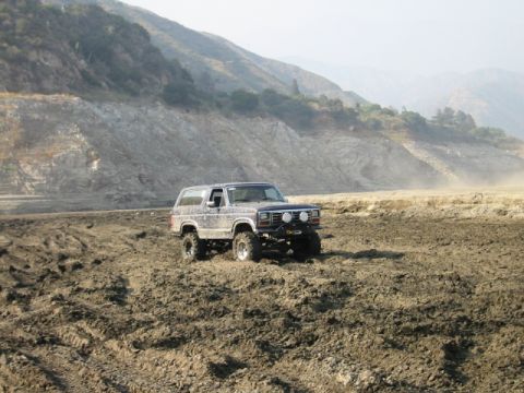 1985 Ford Bronco - Perry driving my bronco around
