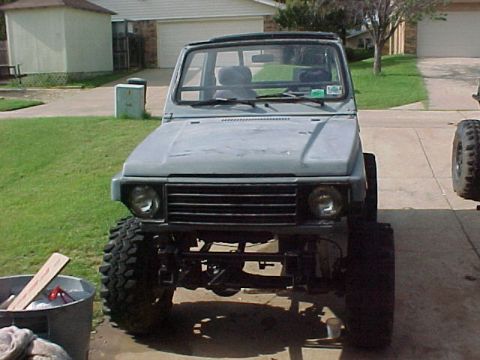 1978 Ford Bronco - This Suzuki Samurai has been modified with a lift kit and oversized off-road tires.