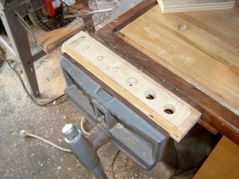 1995 Ford Bronco - Routed out the center section free-hand, ya took a while