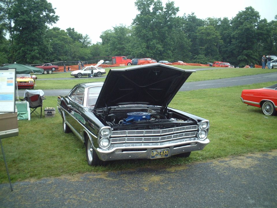 A really, really clean '67 that I came across.  Great paint and an engine compartment that was very clean.