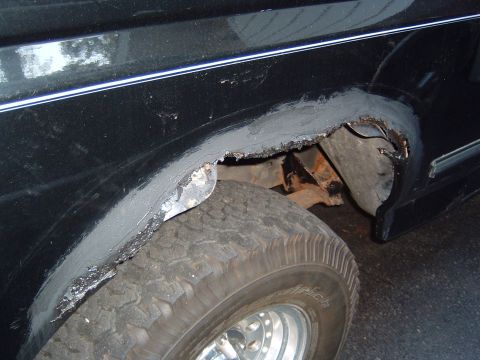 1993 Ford Bronco - rear passenger side
