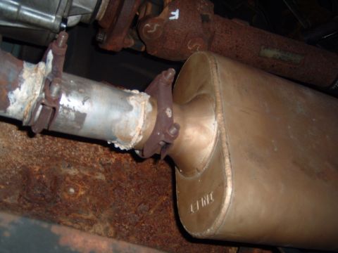 1993 Ford Bronco - flowmaster 40 series muffler