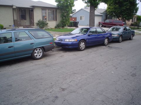 1993 Ford Taurus - Quite a collection of SHOs the owner of the wheels has