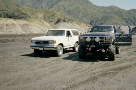 1990 Ford Bronco - What a differance
