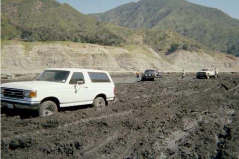 1990 Ford Bronco - Hey I went pretty far for bald tires ,hu?