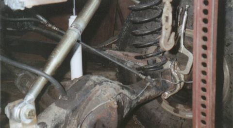 1980 Ford Bronco - My brother is going rear coil on his Willys