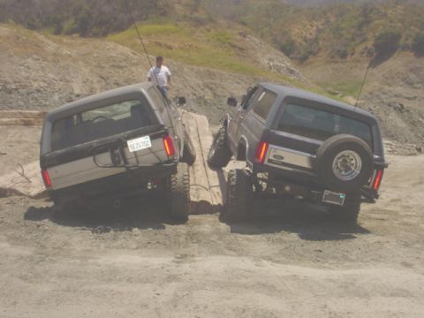 1988 Ford Bronco - From the rear