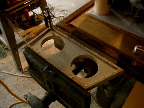 1995 Ford Bronco - Cup holders, soon to have aluminum like the rest.