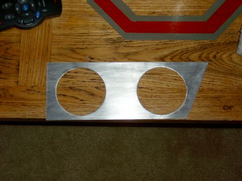 1995 Ford Bronco - Cup holder aluminum.