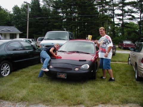 1997 Ford Taurus - Nicole humps Lil Red Bomb... And Steve watches!