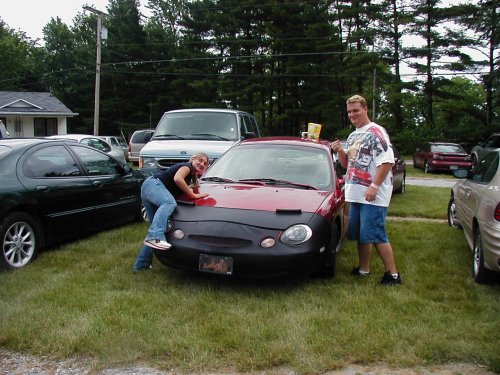 Nicole humps Lil Red Bomb... And Steve watches!