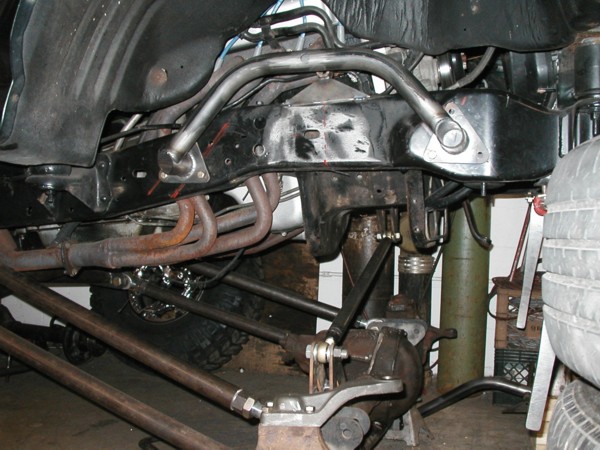 Front shock hoop