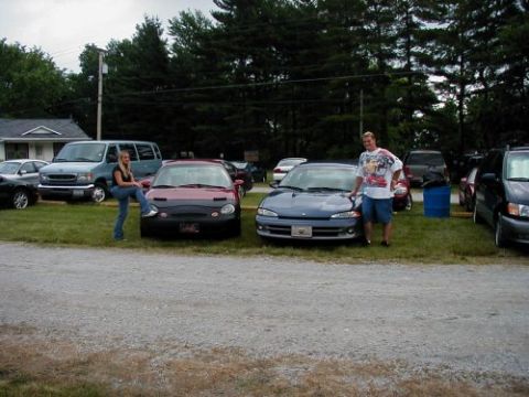 1997 Ford Taurus - Nicole put her foot in my bulls headlight! Oh nohz, LRB can't see!