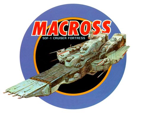 1986 Ford Bronco - Illustration of the Macross SDF-1 Cruiser Fortress from the anime series.